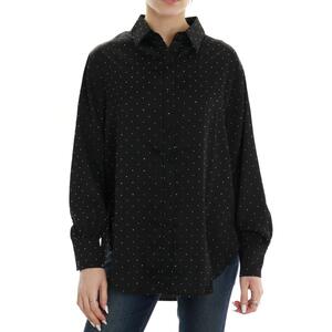 CAMICIA LUREX NERO